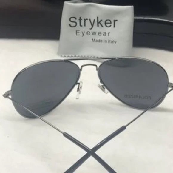 Polarized Stryker sunglass Gold & Green (G15) Lens - Picture 4 of 8